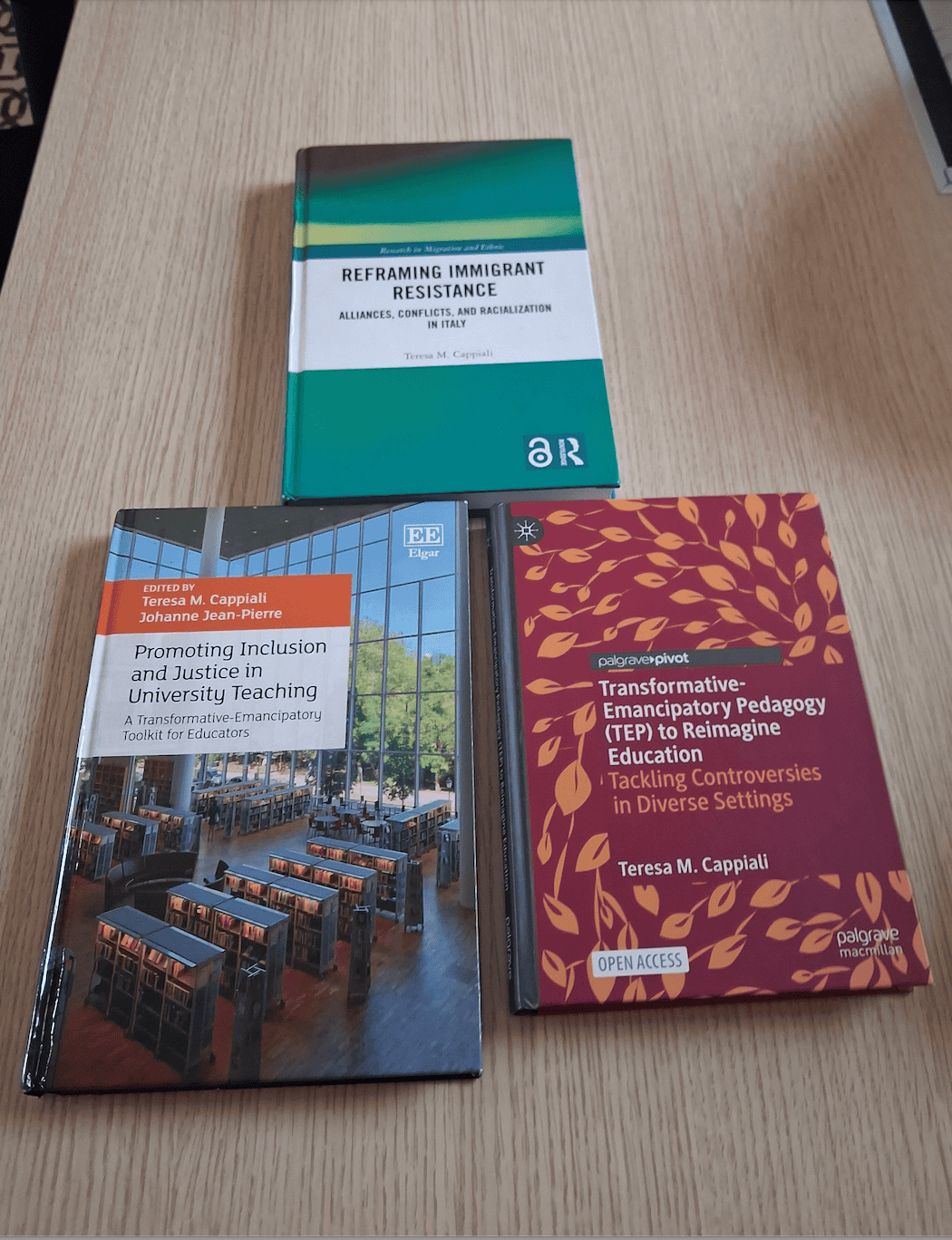 Research Trajectory Leading to TRANSFORM_EDUC and TEP Three books representing the interdisciplinary research trajectory leading to the development of Transformative-Emancipatory Pedagogy (TEP®) and the TRANSFORM_EDUC international research programme.